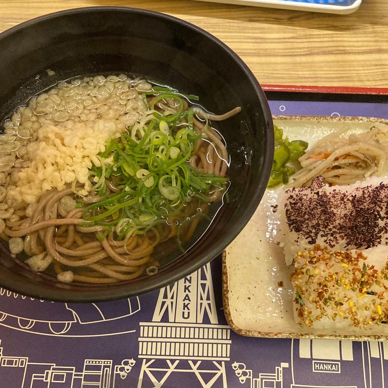 朝定食(南海そば 新今宮店)