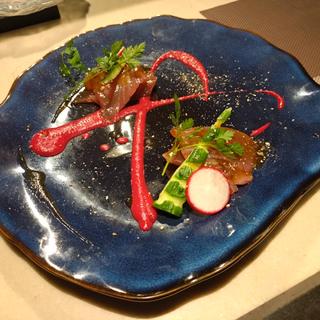 カツオのカルパッチョ