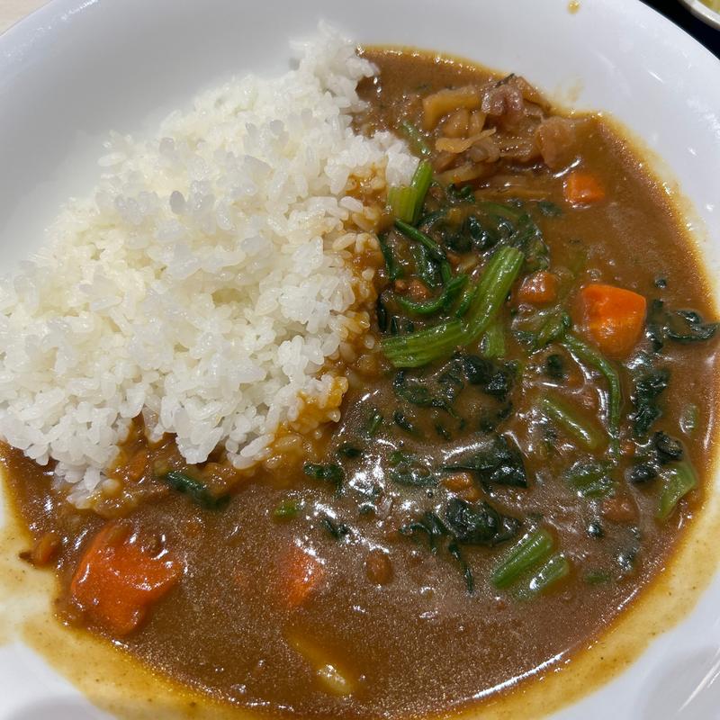 ほうれん草カレー(すき家 札幌ポールタウン店)