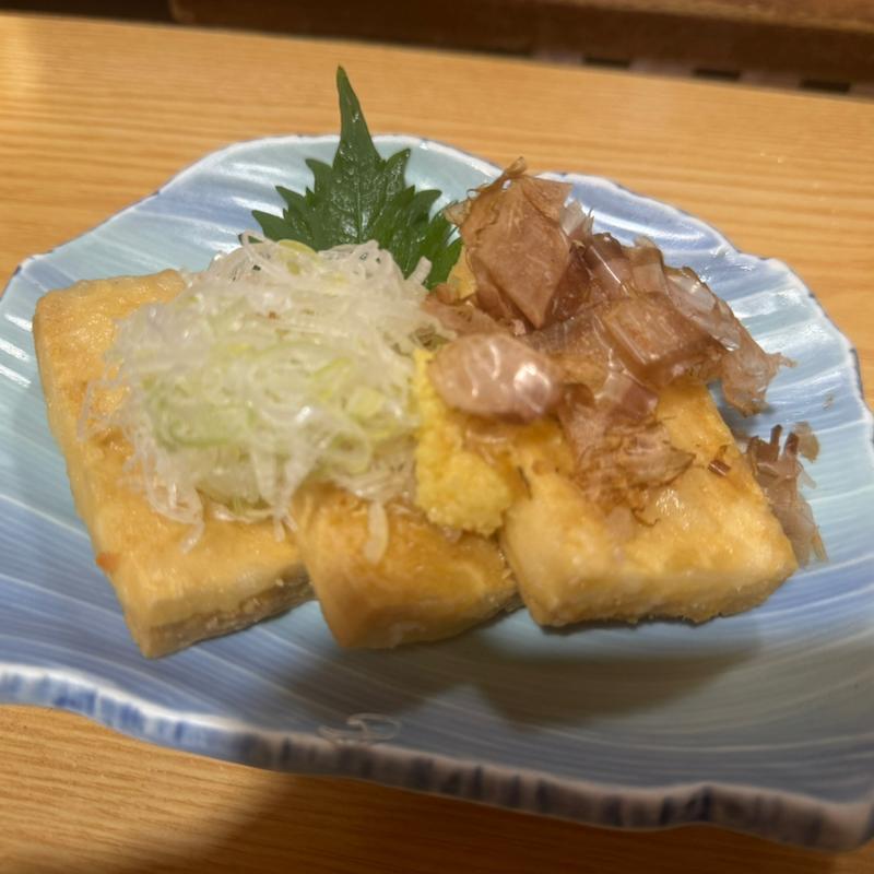 厚揚げ(やきとり酒蔵 庄助本店)