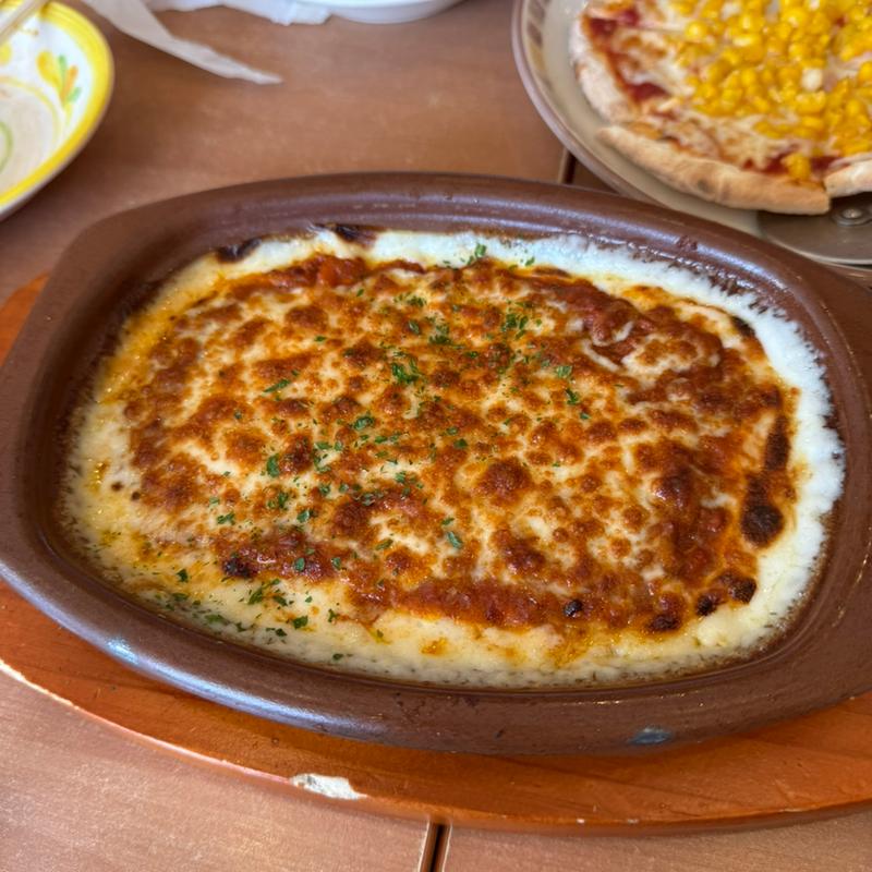 焼チーズミラノ風ドリア(サイゼリヤ ベルクスモール足立花畑店)