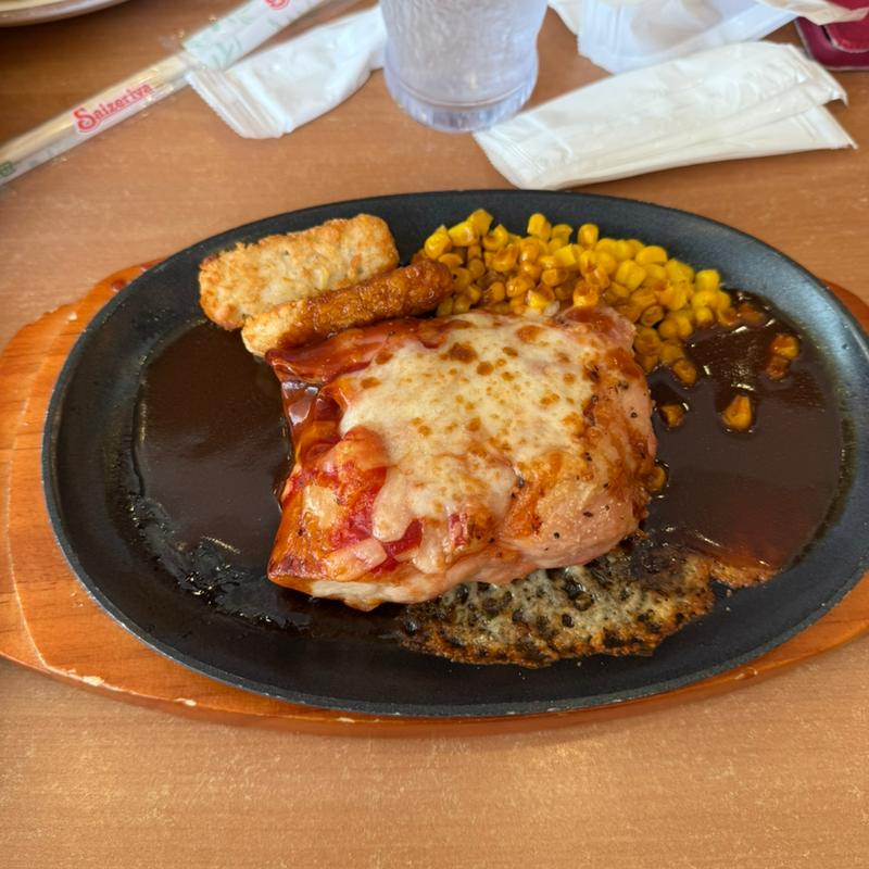 柔らかチキンのチーズ焼き(サイゼリヤ ベルクスモール足立花畑店)