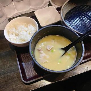 ゆず香る白湯つけ麺 特大500g ライス並