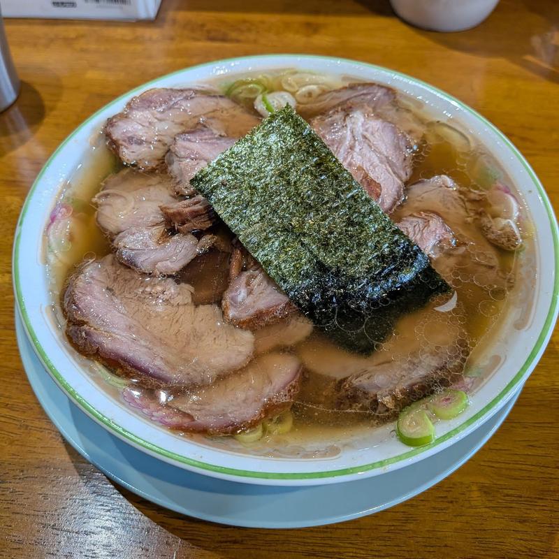 チャーシューメン(中華そば 三昧軒 伊那店)