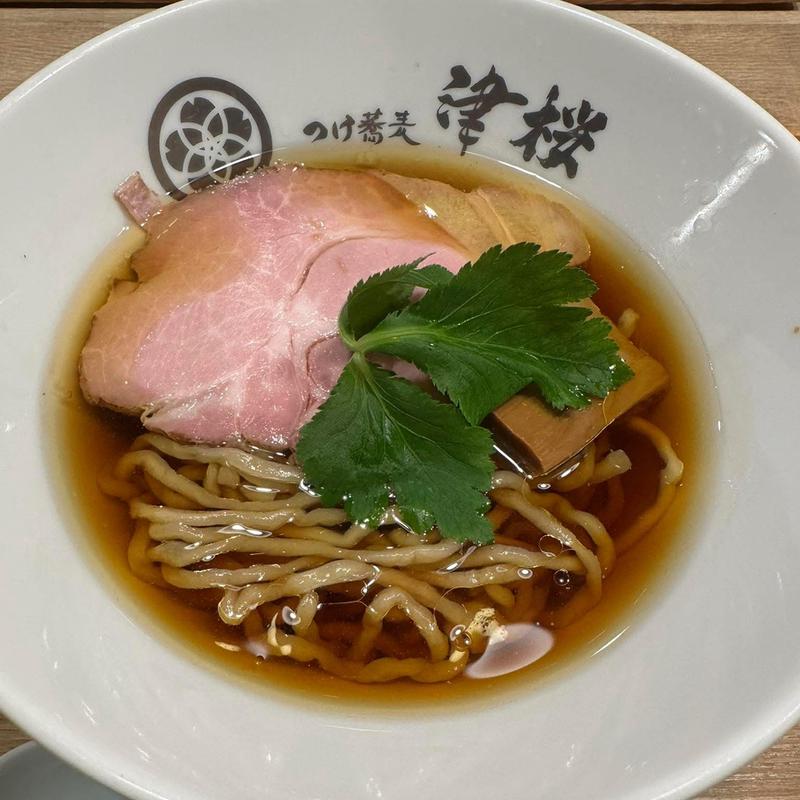 中華そば 醤油(つけ蕎麦 津桜)