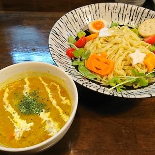 彩り野菜のポタージュつけめん(CLAM & BONITO 貝節麺 raik)