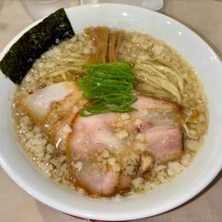 背脂煮干し醤油そば(麺屋　えぐち)