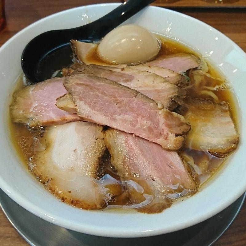 チャーシューめん 味玉(純手打ち だるま )