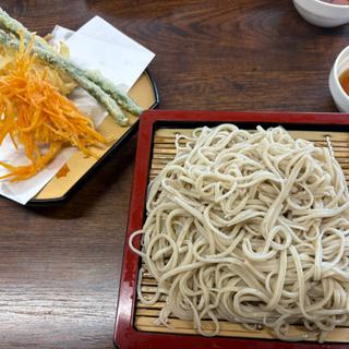野菜天もりそば