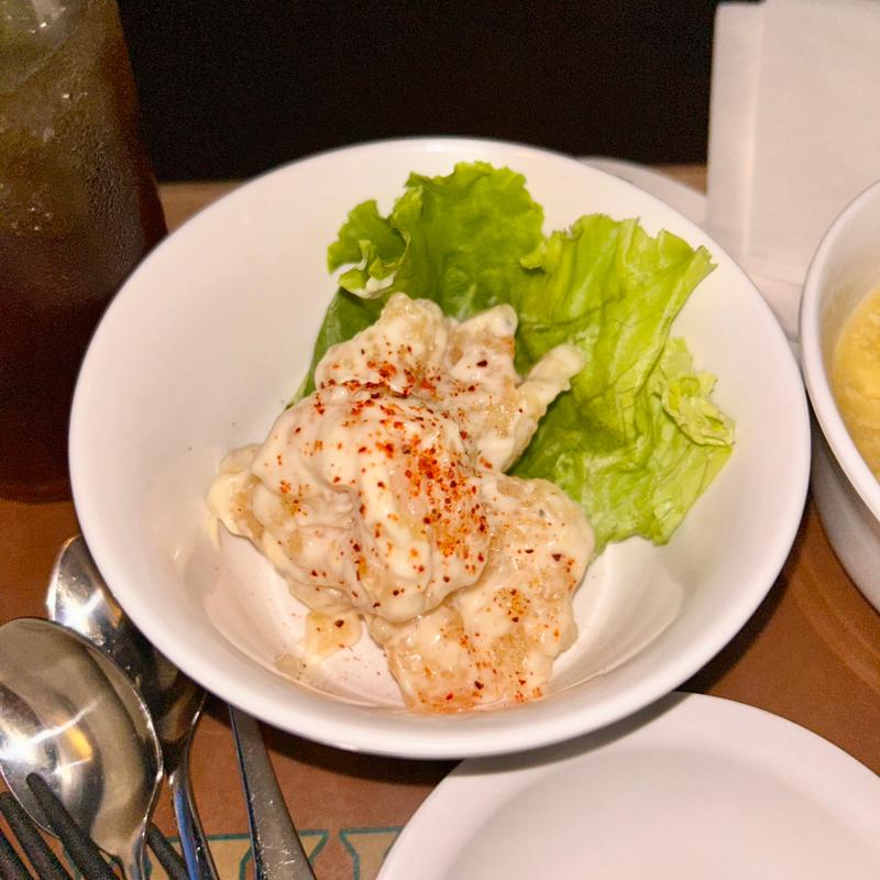 海老のスモーキーマヨネーズ風(ヴォルケイニア・レストラン)