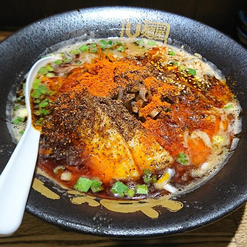 閻魔ラーメン(三代目 やっとこ 六天魔 中野店)