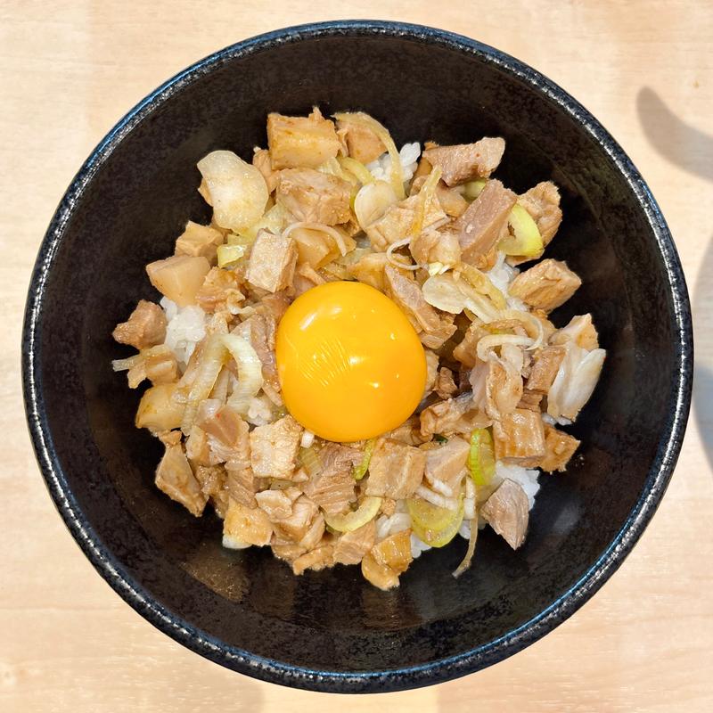 ネギ玉海老辣油肉飯(煮干 中華そば 結。)