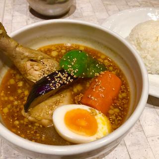 チキンと野菜のスープカリー(シャンティ 原宿店)