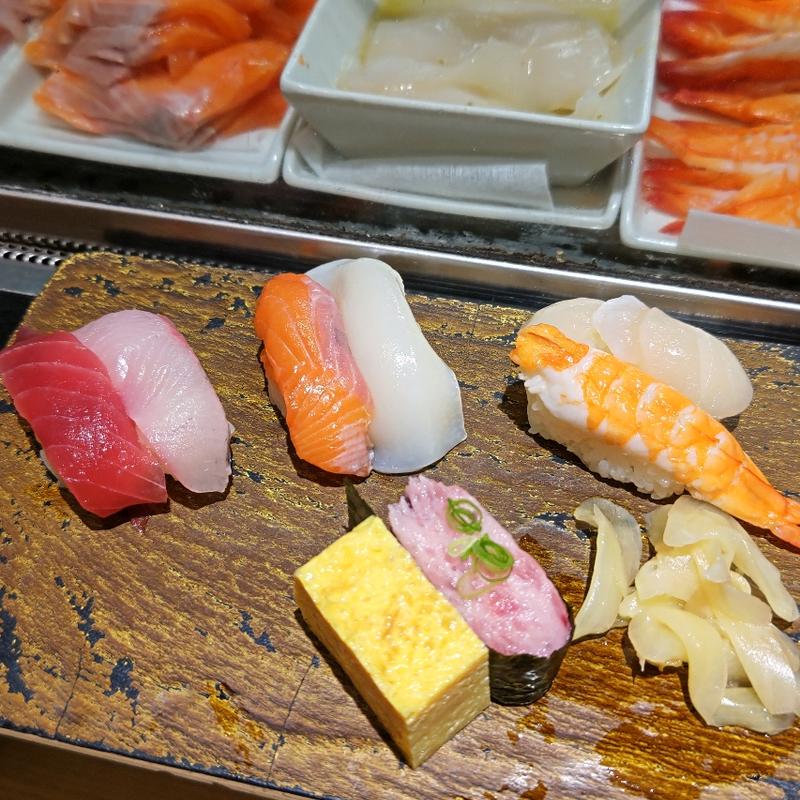 おまかせ盛  扇(八貫)(築地すし兆 アトレ大船店)