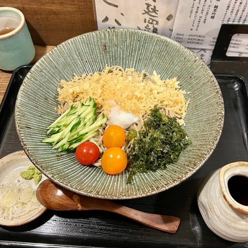 冷やしたぬきそば(つだぬまや )