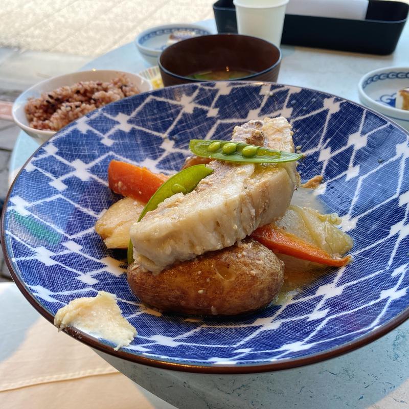 塩麹豚の肉じゃが定食(水ト葉)