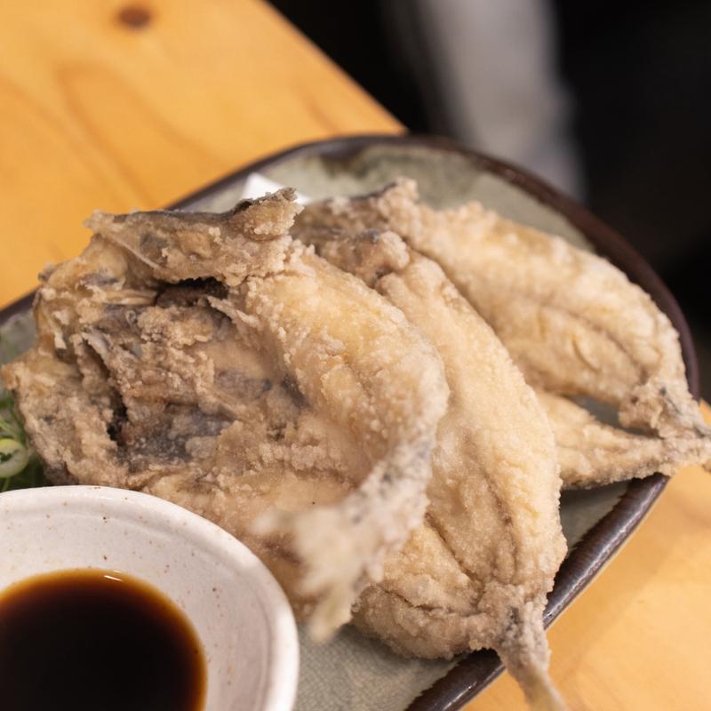 小鯵唐揚げ(海鮮めし処 酒処 大衆富士食堂)