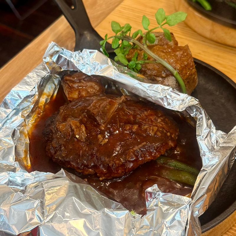 つばめ風ハンブルグステーキ(つばめグリル ルミネ池袋店)