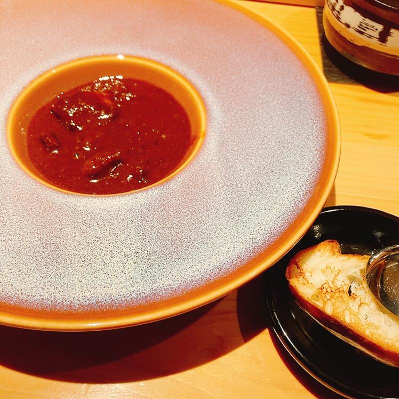 牛肉のデミグラスソース煮込み（ランチコース）(広島 すし煌)