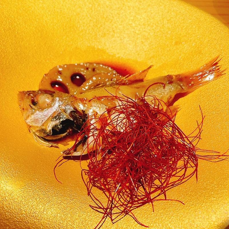 ノドグロの煮付け（ランチコース）(広島 すし煌)