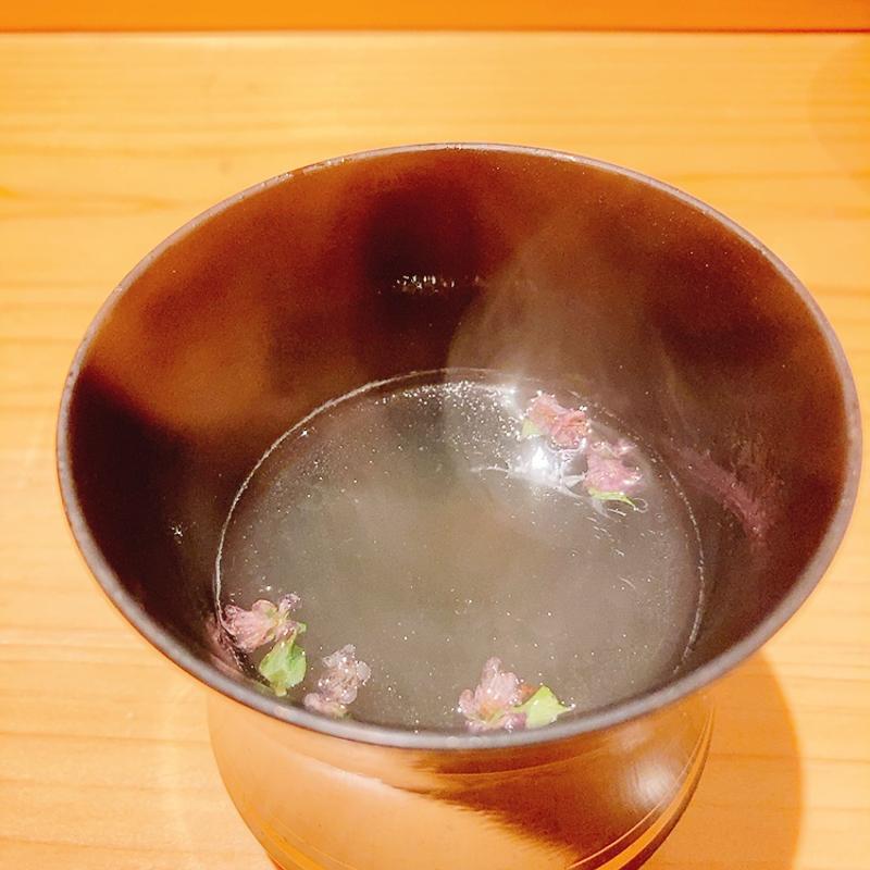 吸い物（ランチコース）(広島 すし煌)