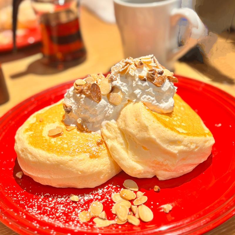 リコッタパンケーキ(むさしの森珈琲 マロニエゲート銀座２店)