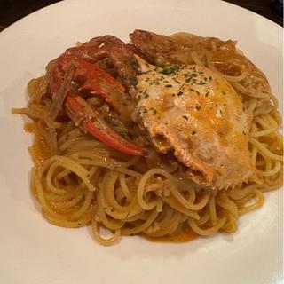 ワタリ蟹のトマトクリーム