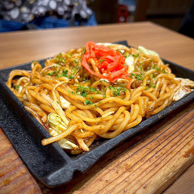 オリジナルソース 太麺焼きそば(ミライザカ 仙台駅西口プレイビル店)