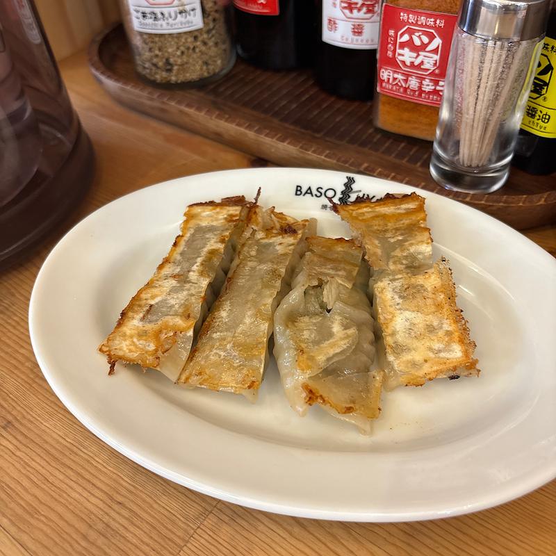 特製棒餃子4個(焼そば専門店バソキ屋 博多バスターミナル店)