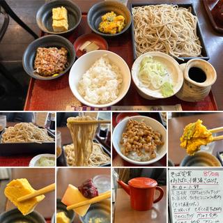 そば定食(大村庵)