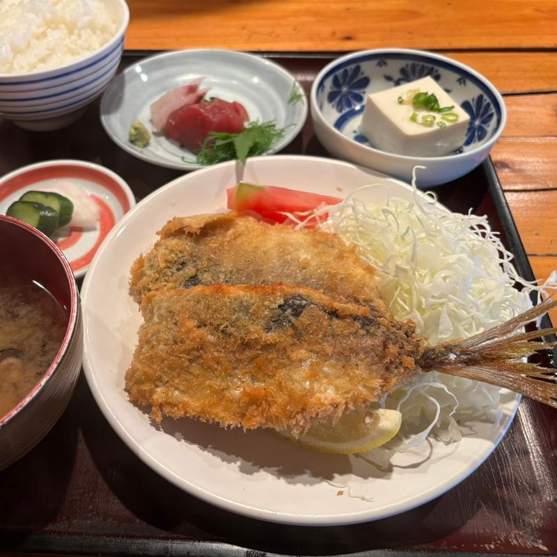 アジフライ定食(時流家 )