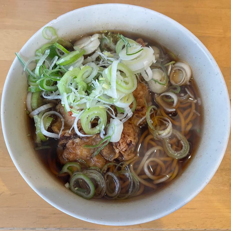 ジャンボゲソ天(一◯そば)