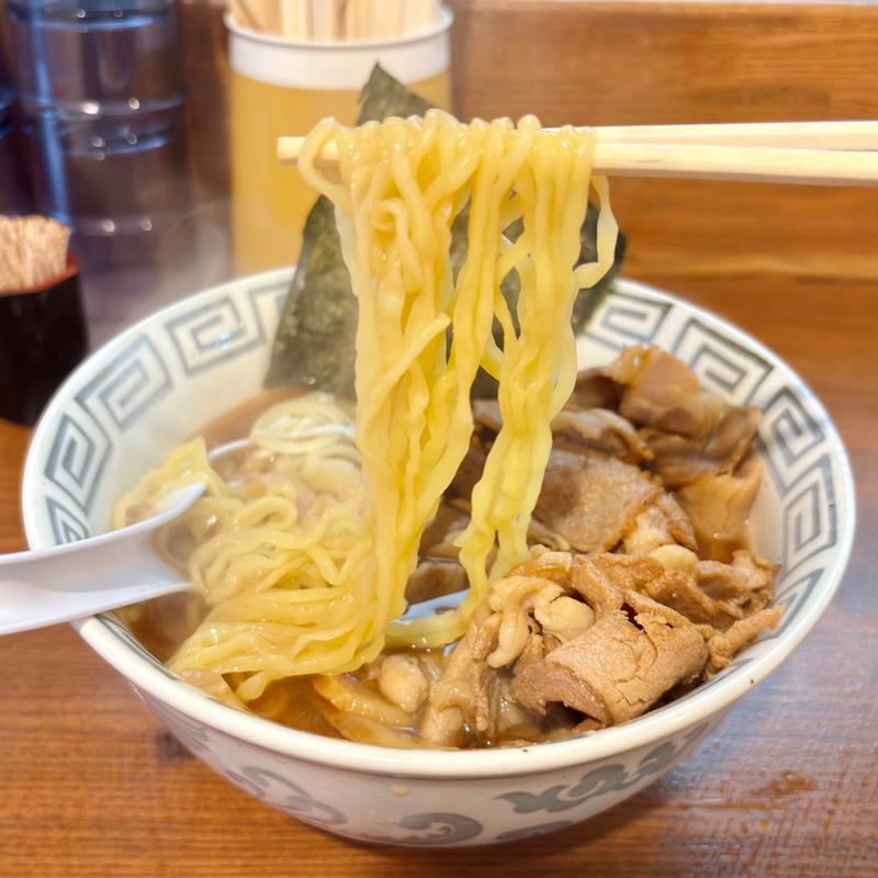 肉そば(ラーメンまるみ)