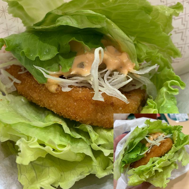 菜摘チキンバーガー(モスバーガー 上板橋北口店)