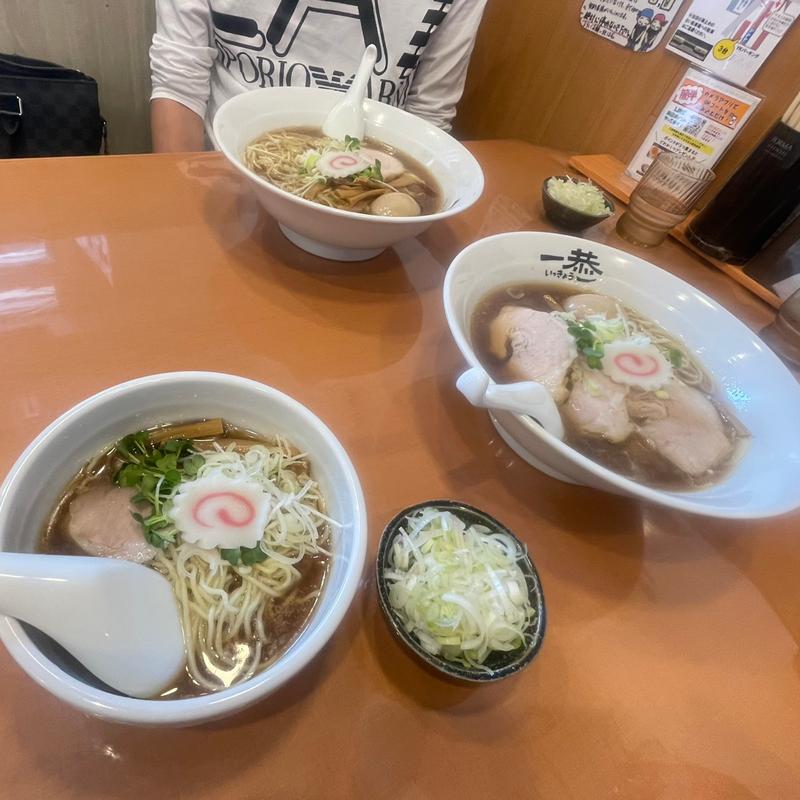 ミニラーメン(にぼしラーメン一恭)
