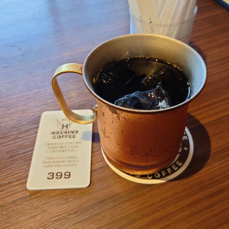 毎日お店で作る アイスコーヒー レギュラーサイズ(星乃珈琲店 松戸駅前店)