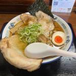 天然カマス煮干し中華 並 太麺(幸めん)