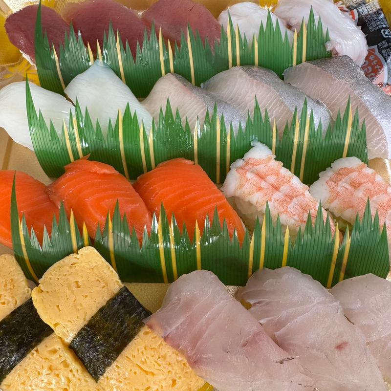 日替り上にぎり寿司盛り合せ(トライアルベーカリー )