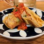 豚挽き肉とハラベーニョの旨辛春巻(和い和いイタリアン酒場 とんとんとんきぃ)