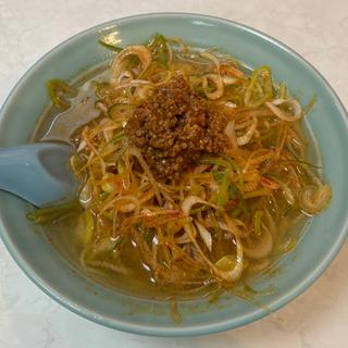 冷しネギ塩ラーメン