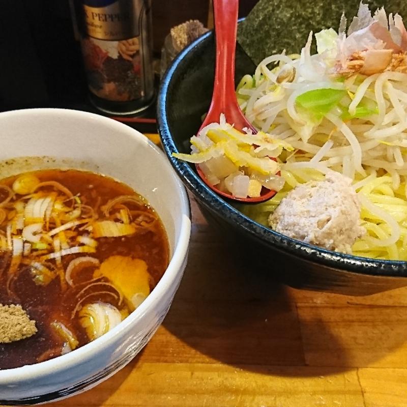 醤油炊きしろぼしつけ麺(つけ麺 しろぼし)