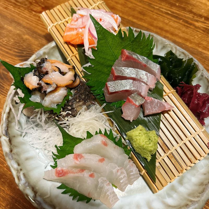 刺身盛り合せ(ろばた家)