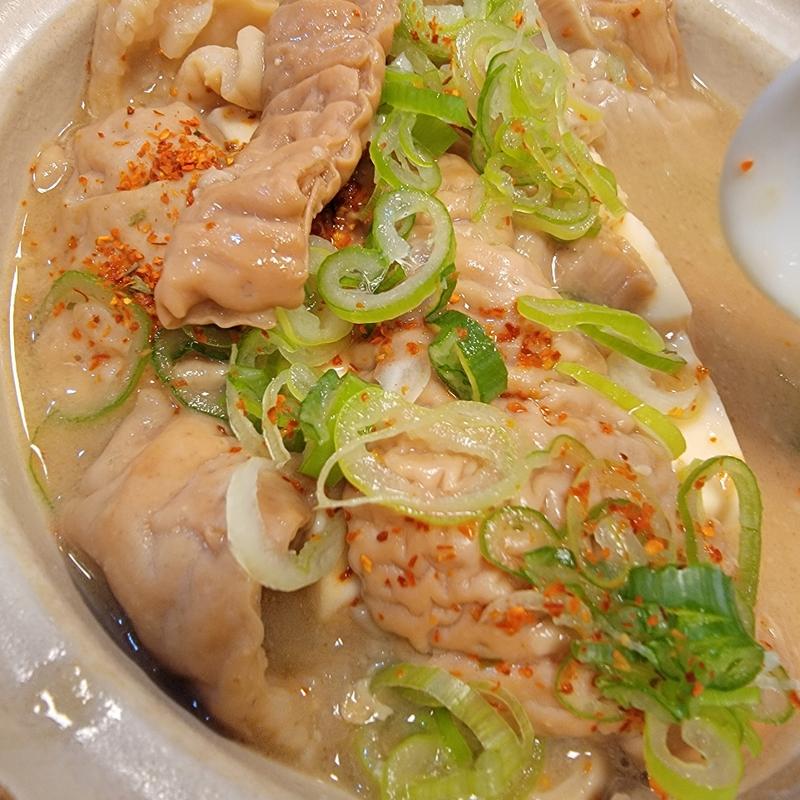 特製もつ煮込み(ニュー加賀屋 新橋店)