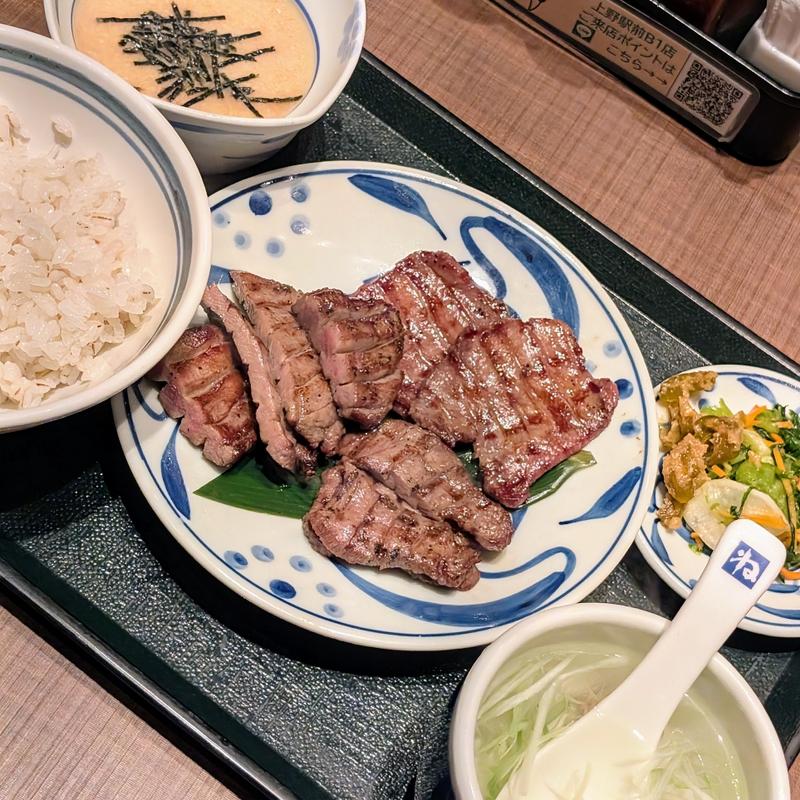 ねぎしセット(ねぎし 上野駅前B1店)