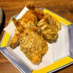えびとすり身の大葉揚げ
