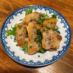 豚トロの黒こしょう焼き