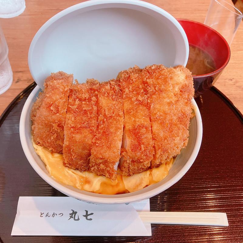 カツ丼　上(とんかつ丸七 池袋店)