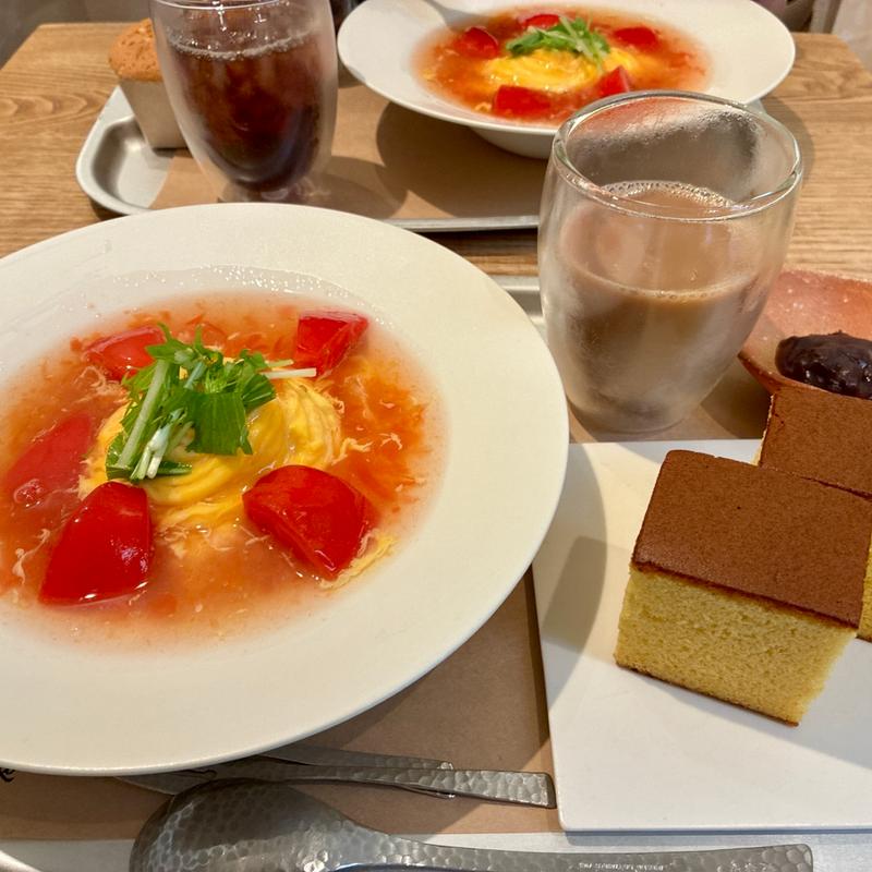 カステラたまごのオムライスセット(ラ・コリーナ 近江八幡店 （La Collina）)