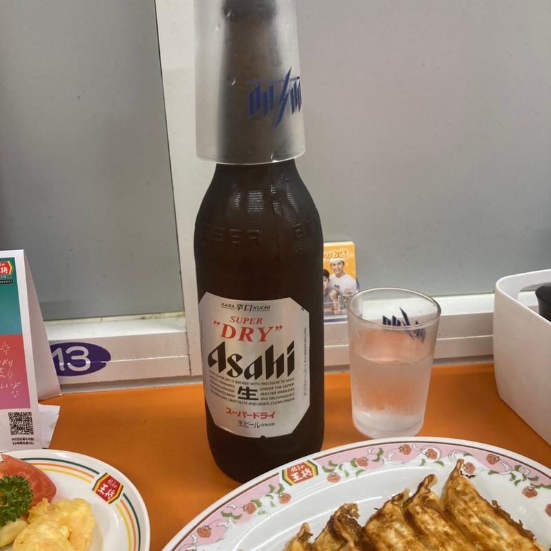 大瓶ビール(餃子の王将 府庁前店 )