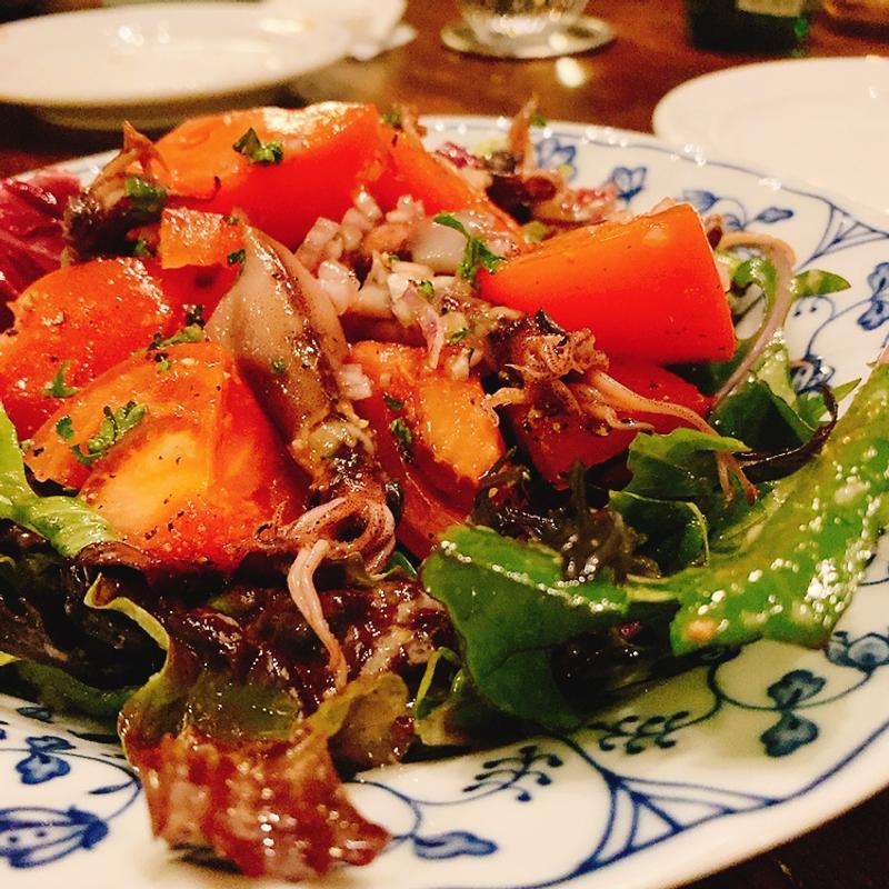 ホタルイカのサラダ(bistro bouquet)